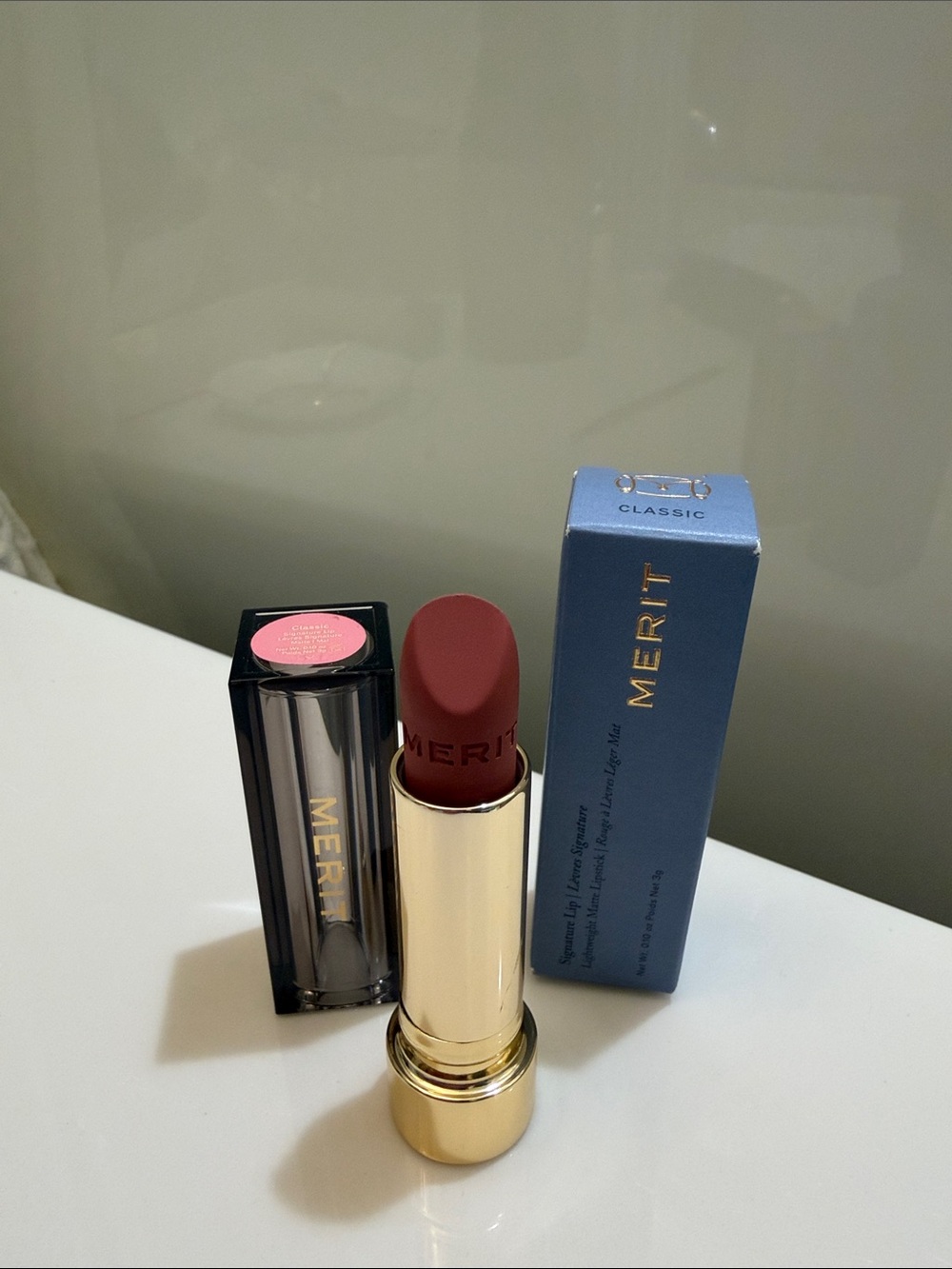 MERIT Signature Lip Rouge Classic Lipstick